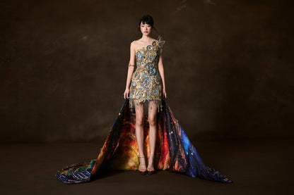 Celestial Clockwork Statement Dress