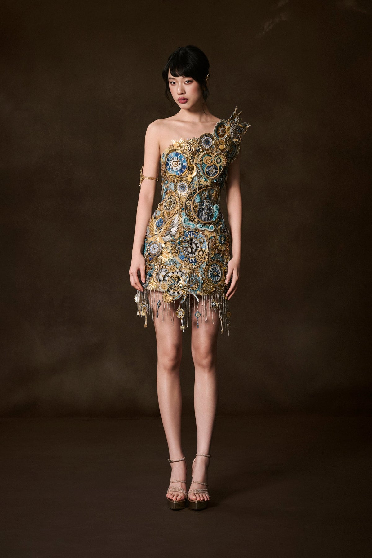 Celestial Clockwork Statement Dress
