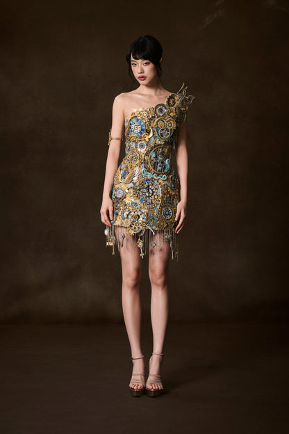 Celestial Clockwork Statement Dress