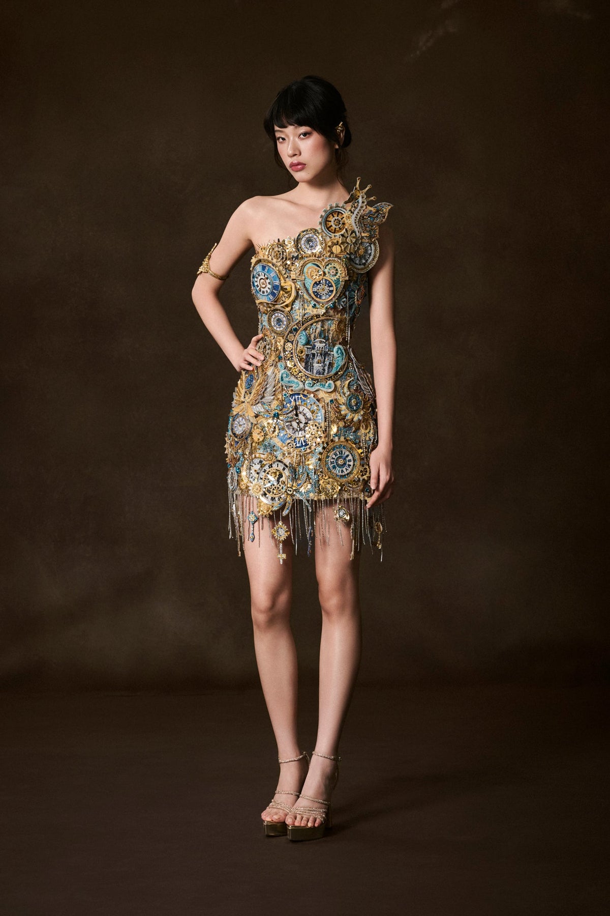 Celestial Clockwork Statement Dress