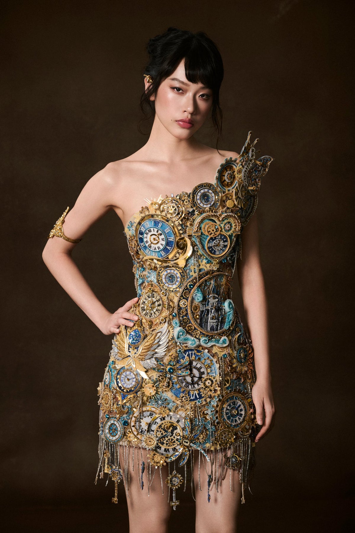 Celestial Clockwork Statement Dress