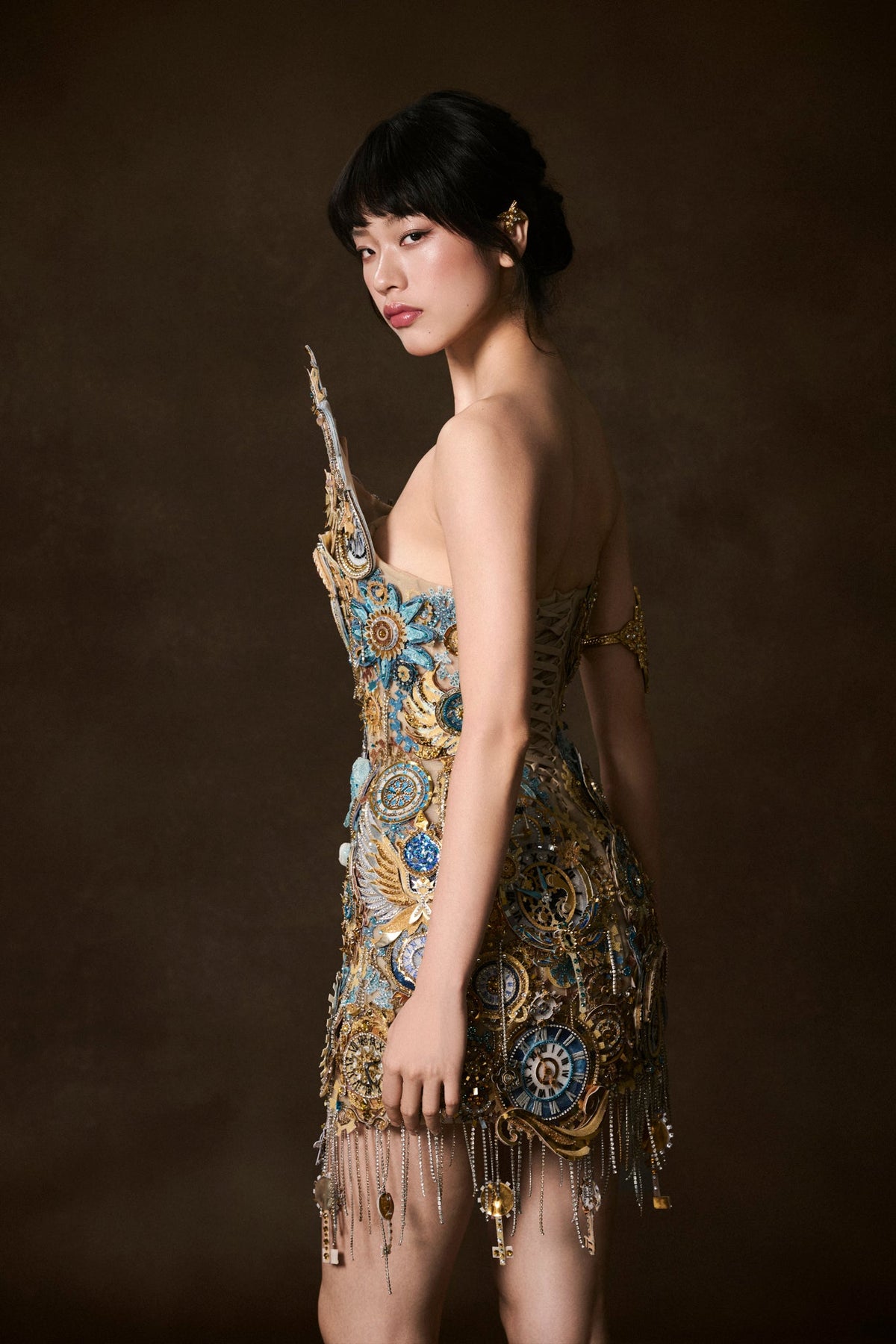 Celestial Clockwork Statement Dress