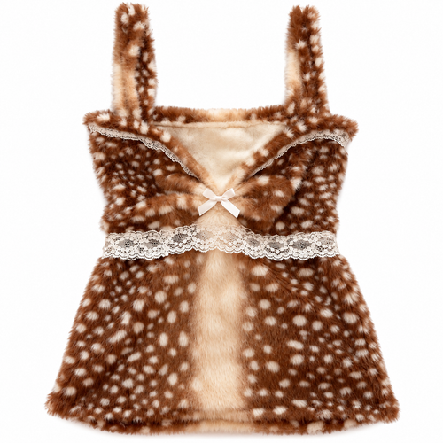 Fawn-Print Camisole Top