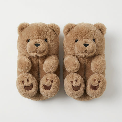 Cozy Teddy Bear Slippers