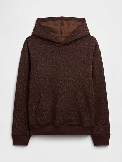 Leopard Print Hoodie