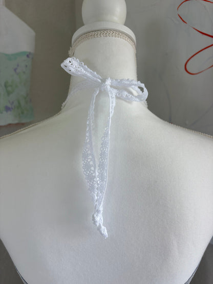 Floral Toile Halter Top